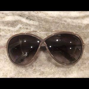 Tom Ford Tamara Sunglasses in Taupe